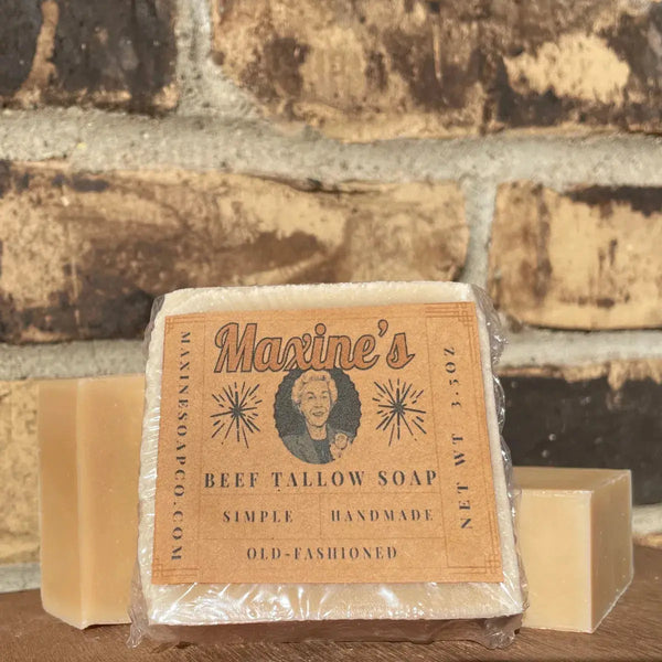 Beef Tallow & Honey Soap - Front
