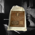 Pine tar and charcoal deep cleanse bar soap 3.5oz angled view