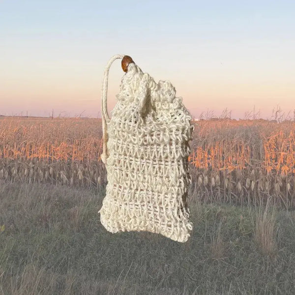 Soap Saver Sisal Pouch - Main